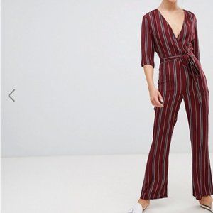 Parisian Striped Jumpsuit